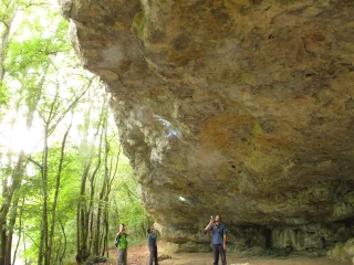 Prospection sur le terrain