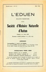 Les Bulletins de la SHNA (1957-1968)