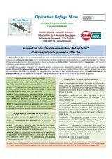 Convention "Refuge Mare en Bourgogne"